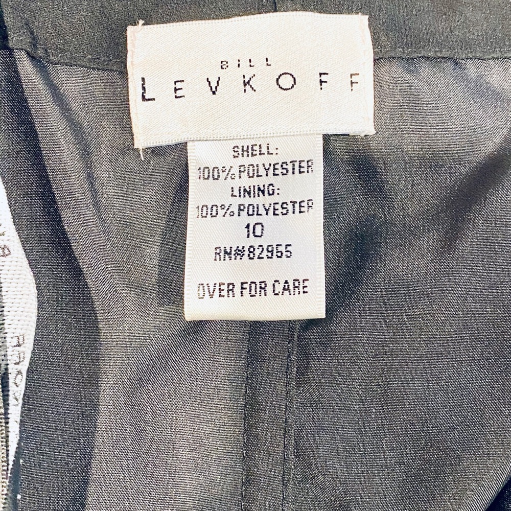 BILL LEVKOFF Strapless Ruched Cocktail Dress - Picture 5 of 5